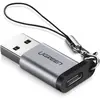 Image de Ugreen Adaptateur femelle (USB-A, USB-C), Adaptateur USB, Noir, Argent, Gris