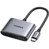 Image de Ugreen CM387 (USB-C), Lecteur de carte mémoire, Gris, Noir