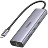 Image de Ugreen USB Hub 3.0 (USB-C, 7 ports), Station d'accueil + hub USB, Argent
