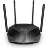Image de Mercusys ROUTER WIFI 6 AX1800 DB 1201MBPS + 574 MBPS 3P LAN 1P WAN 4 ANTENNE, Routeur, Noir
