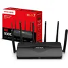 Image de Mercusys ROUTEUR WRL 9300MBPS/4PORT MR47BE, Routeur, Noir