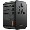 Image de Usams, Adaptateur de voyage, US-CC199 T62 65W Dual Type-C+USB Chargeur universel de voyage (US/AU/UK/UE)