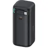 Image de Usams Powerbank ze zwijanym kablem USB-C 18000 mAh PD45W Fast Charge XMF Series czarny/black 20KCD21 (18000 mAh, 45 W), Chargeur de secours, Noir