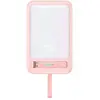 Image de Usams Powerbank XM Series CD219 10000mAh Magnetic Wireless ró owy (10000 mAh, 22.50 Wh), Chargeur de secours, Pink