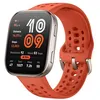 Image de Montre connectée Amazfit Bip 6 Bluetooth Gris avec bracelet en silicone Rouge
