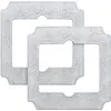 Image de Ecovacs Chiffons de nettoyage pour Winbot Mini, Robot lave-vitres : accessoires, Blanc, Gris
