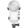 Image de Caisson de plongée invisible pour Caméra sport Insta360 X4 Transparent