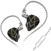 Image de KZ ASX Earbuds with microphone (Filaire), Écouteurs, Noir