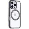 Image de Torras Ostand R Fusion (Apple iPhone 16 Pro Max), Coque pour téléphone portable, Transparent, Gris