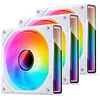 Image de Jonsbo ZK-120W Ventilateur 3en1- A-RGB, blanc (120 mm, 3x), Ventilateur PC, Blanc