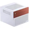 Image de Jonsbo N4 White (ITX, mATX), Boîtier PC, Blanc