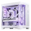 Image de Jonsbo TK-4 Gehäuse, Midi-Tower, ATX, Tempered Glass - weiss (ATX, ITX, Mini-ATX), Boîtier PC, Blanc