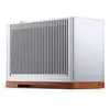 Image de Jonsbo T9 Black PC-Gehäuse, Mini-Gehäuse, ITX, PCIe 5.0 Riserkabel - silber (Mini-ITX), Boîtier PC, Argent