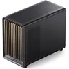 Image de Jonsbo D33 Wood PC-Gehäuse, Mini-Gehäuse, mATX, Tempered Glass - schwarz, Holz (mATX), Boîtier PC, Noir, Marron