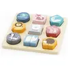 Image de Viga Toys Viga 44012 PolarB Shape Block Puzzle - Animaux sauvages (19 pièces)