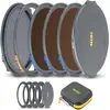 Image de Nisi Jetmag Pro Filmmaker Kit (Filtre Black Mist, Filtre gris neutre, Filtres d'effet), Filtre photo, Gris