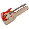 Image de Guitare électrique forme ST Mooer GTRS-P801   Fiesta Red + housse