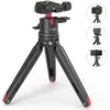Image de SmallRig Mini trépied de table avec tête à boule panoramique (Métal), Trépied, Noir, Rouge