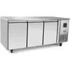 Image de Table Réfrigérée Négative Inox 3 Portes Profondeur 600 Atosa