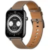 Image de Colmi C28 Smartwatch   Black + Brown Leather Strap (sans carte SIM), Montre connectée