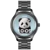 Image de Colmi Smart Watch L28 (Black + Black steel strap) (sans carte SIM), Montre connectée