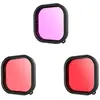 Image de Telesin Filtre étanche Pour Caméra D'action Gopro Hero 9/hero 10/hero 11/hero 12 Gp-flt-904
