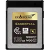 Image de Exascend Essential (128 Go, CFexpress type B), Carte mémoire, Gris, Noir