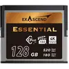 Image de Exascend CFast Card 2.0 128GB R550/W530 Essential Series (Nouveauté) (128 Go, CFast 2.0), Carte mémoire, Noir
