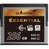 Image de Exascend CFast Card 2.0 2568GB R550/W530 Essential Series (Nouveauté) (256 Go, CFast 2.0), Carte mémoire, Noir