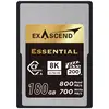 Image de Exascend CFexpress Card Type A 180GB R800/W700 Essential Series (Nouveauté) (180 Go, CFexpress type A), Carte mémoire, Gris, Noir