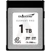 Image de Exascend CFexpress 4.0 Type B Element Pro Series 1TB (ES119833) (1000 Go, CFexpress type B), Carte mémoire, Gris
