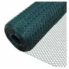 Image de Grillage a poule avec fils 25mm en pvc gaine vert 1x25m