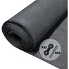 Image de Brise vue occultant en HDPE 150g/m² 1x10m avec attaches de fixation anthracite