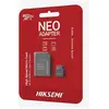 Image de Hiksemi CARTE MEMOIRE M-SD 128G MICRO SDHC - SERIE C1 AVEC ADAPTATEUR 92MB/s 40 (128 Go, microSDHC, microSDXC, UHS-I), Carte mémoire, Noir