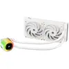 Image de 1stplayer Kit Watercooling AIO CC RGB - 240mm (Blanc), Refroidissement liquide CPU, Blanc