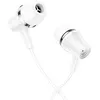 Image de Ecouteurs BOROFONE BM69 Universel 3.5mm Blanc