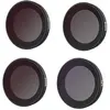 Image de Telesin Lens filter Set CPL/ND8/ND16/ND32 for Insta360 GO3, Caméra d'action : accessoires, Noir, Transparent