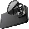 Image de Telesin CPL polarisant lensneed to work with Phone case), Téléphone portable : accessoires, Noir