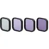 Image de Telesin Set of 4 CPL+ND 8/16/32 filters for GoPro Hero 13 Black (S5-FLT-13-TGP), Caméra d'action : accessoires, Multicolore