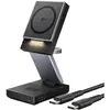 Image de INIU 3-in-1 Qi2 MagPro Ladestation 15W MagSafe (15 W), Chargeur sans fil, Noir