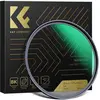 Image de K&F Concept 58MM Black Mist Filter 1/4, HD, Waterproof, Anti Scratch, 28 layer Green Coatings (Nano-X Series) (58 mm), Filtre photo, Noir