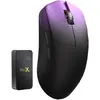 Image de Lamzu Maya X 8k (Filaire, Sans fil), Souris, Noir, Violet