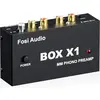 Image de Fosi Audio Box X1, Préamplificateur phono, Noir
