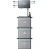 Image de Zendure SolarFlow Kit Solaire Autoconsommation avec Batterie | Plug and Play, Hub 1200 / 3*AB2000X (5 760 Wh)