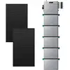 Image de Station Électrique Portable Zendure | Énergie mobile & secours fiable, SolarFlow 2400 Pro (2.4 kWh) / 5*AB3000L (16.8 kWh au total) / 1 170 Wc  (2 × 450 W)