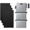 Image de Station Électrique Portable Zendure | Énergie mobile & secours fiable, SolarFlow 2400 Pro (2.4 kWh) / 2*AB3000L (8.16 kWh au total) / 2 340 Wc (4 × 450 W)