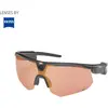 Image de BleeqUp Ranger AI Sports Glasses (Zeiss), Lunettes AR, Orange, Noir