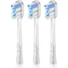 Image de Laifen, Tête de brosse à dents, Ersatzkopf 2.0 Super-Clean, 3 Stück, transparent (3x)