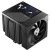 Image de TRYX TURRIS T620 CPU-Luftkühler, Dual-Tower, mit 5-Zoll-Display - 120mm, schwarz (165 mm), Ventirad processeur, Noir