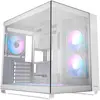 Image de Ocypus Iota C70 ARGB (blanc, verre panoramique) (ATX, ITX, mATX), Boîtier PC, Blanc